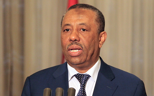 Libya: Prime Minister Abdullah Al-Thinni resigns in the middle of a TV show