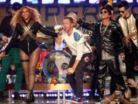 Super Bowl Half-Time Show – Coldplay, Beyonce and Bruno Mars