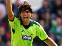 File photo of fast bowler Muhammad Irfan.