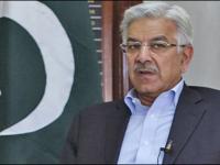 File photo of Khawaja Muhammad Asif, Pakistani's Minister of Defence and Minister of Water and Power.