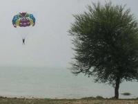 Parasailing in Haripur. VoJ News Photo/Maham Shah