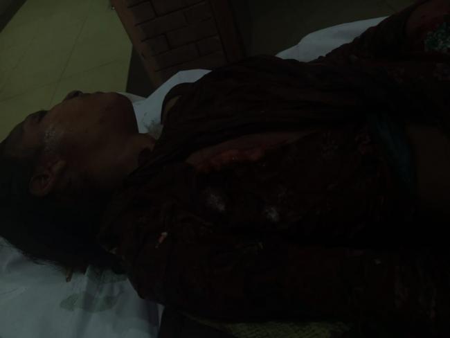 Body of 10-year-old child Hina, murdered by her uncle in Peshawar. Photo Credits: VoJ.News